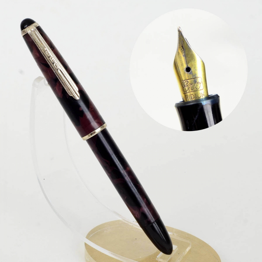 Buy vintage german fountain pen ero piston filler with golden M nib online