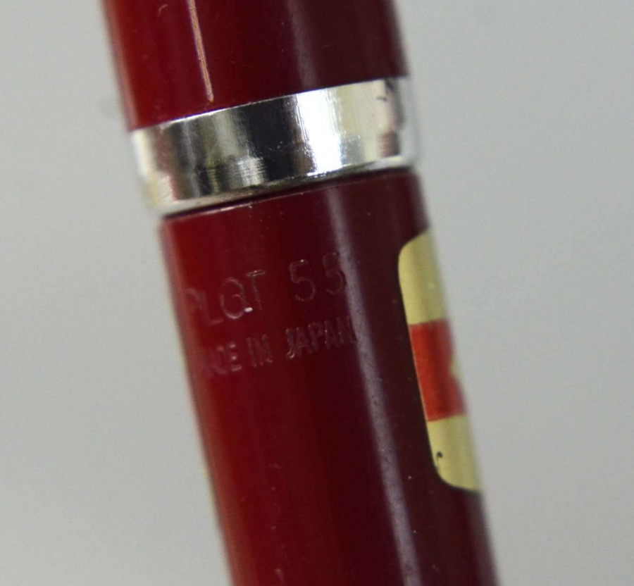 Buy Vintage Pilot 55 burgundy fountain pen wth M japan nib