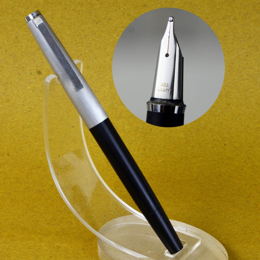 Buy Vintage Lamy 81 piston filler fountain pen 14CT 585 platinum B nib