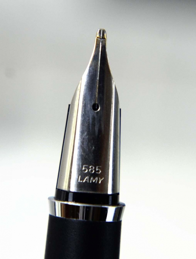 Buy Vintage Lamy 86 piston filler fountain pen 14CT 585 platinum B nib