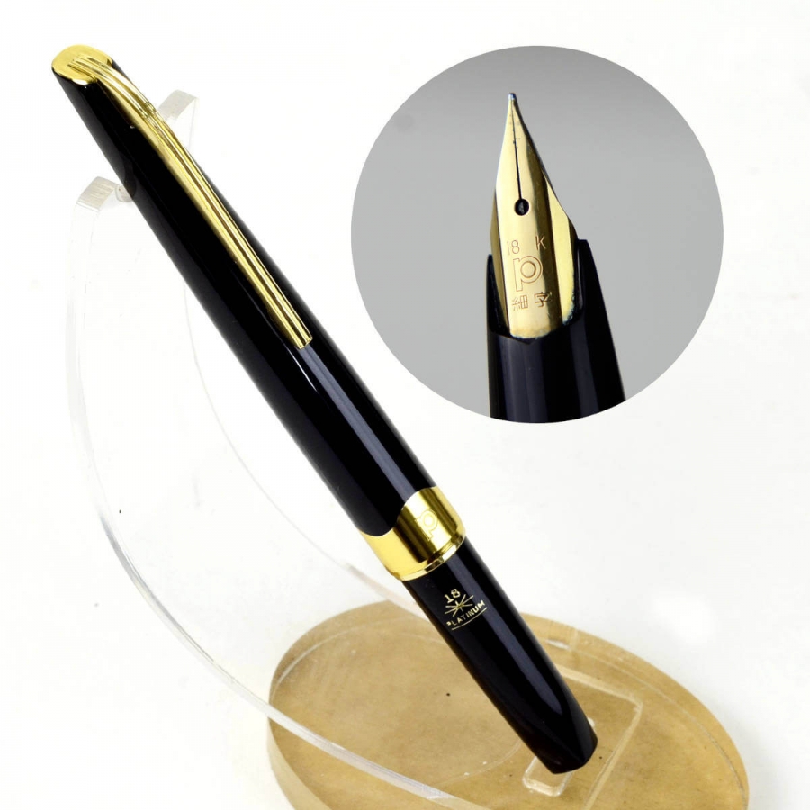 Buy Platinum japan Pocket 18 fountain pen 18K solid gold F nib online