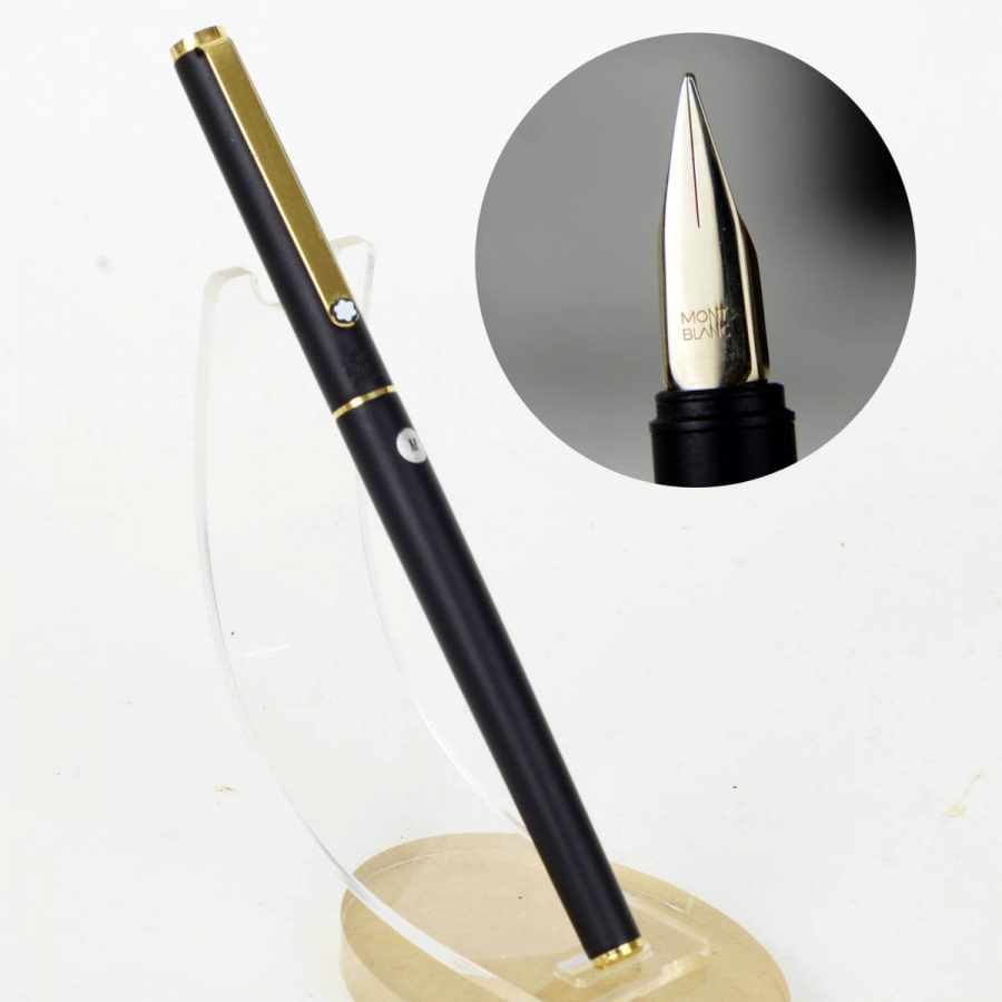 Buy Montblanc Noblesse slimline fountain pen with platinum B nib online