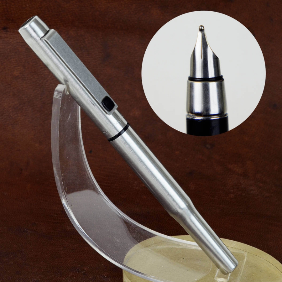 Buy Parker 25 vintage fountain pen full metal body pen steel M nib