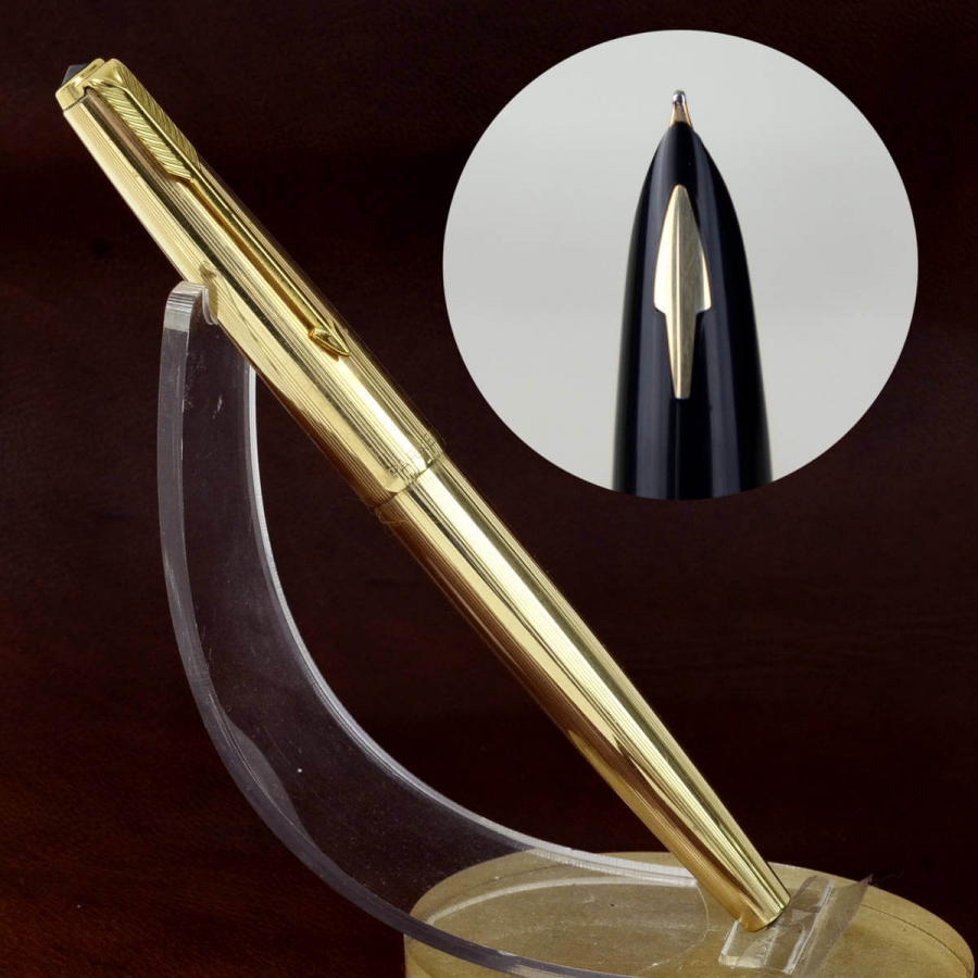 Buy parker 61 gold filled fountain pen 12K gold filled cap and barrel