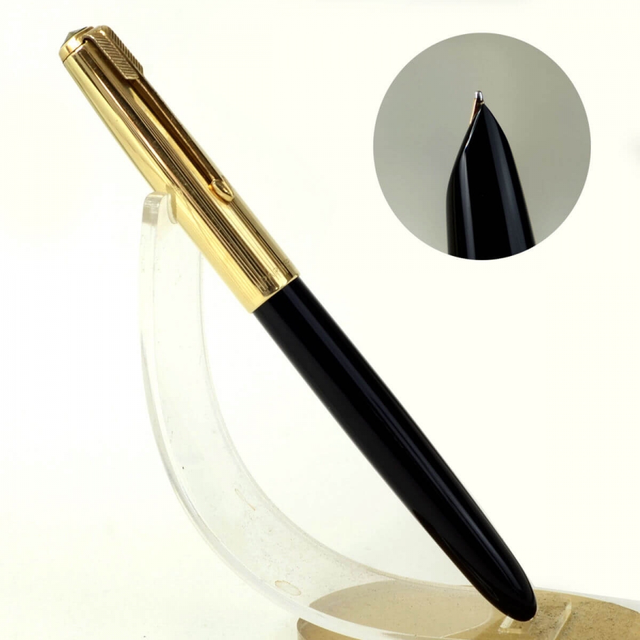 Buy Vintage parker 51 fountain pen with 14K gold Fine nib online NOS