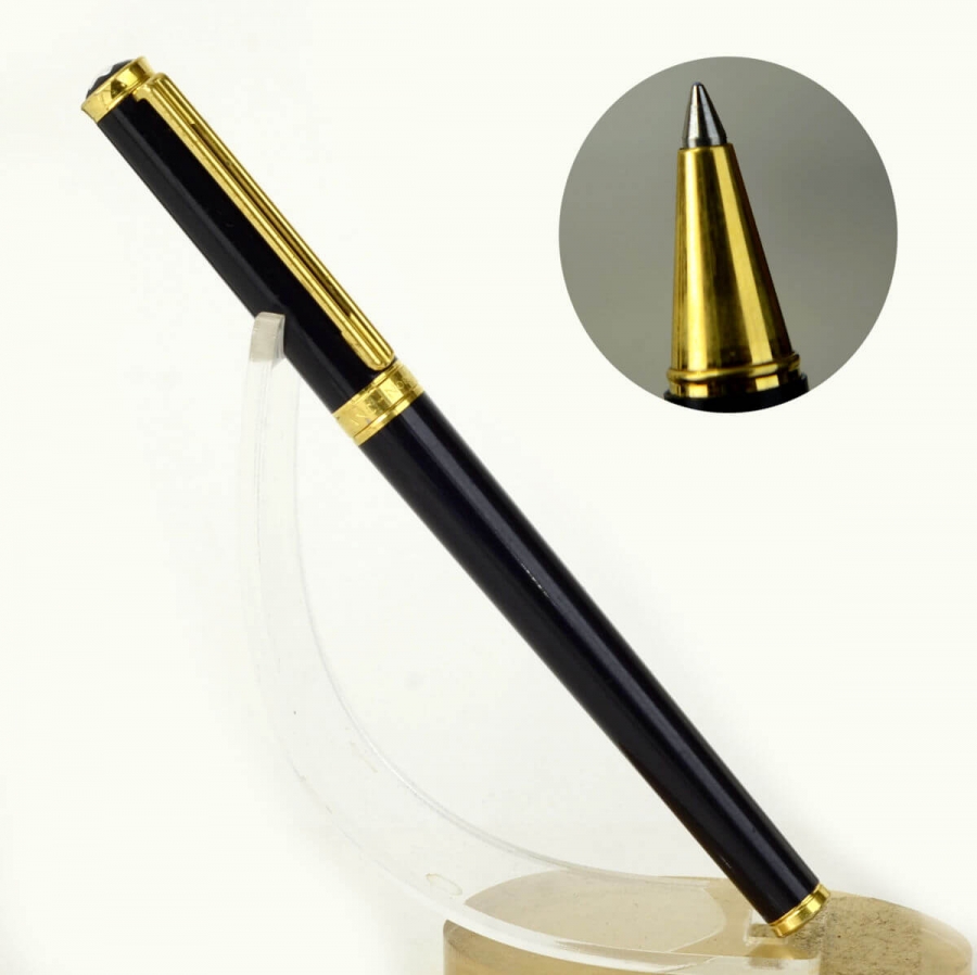 Montblanc Noblesse oblige rollerball pen with 23K gold trim
