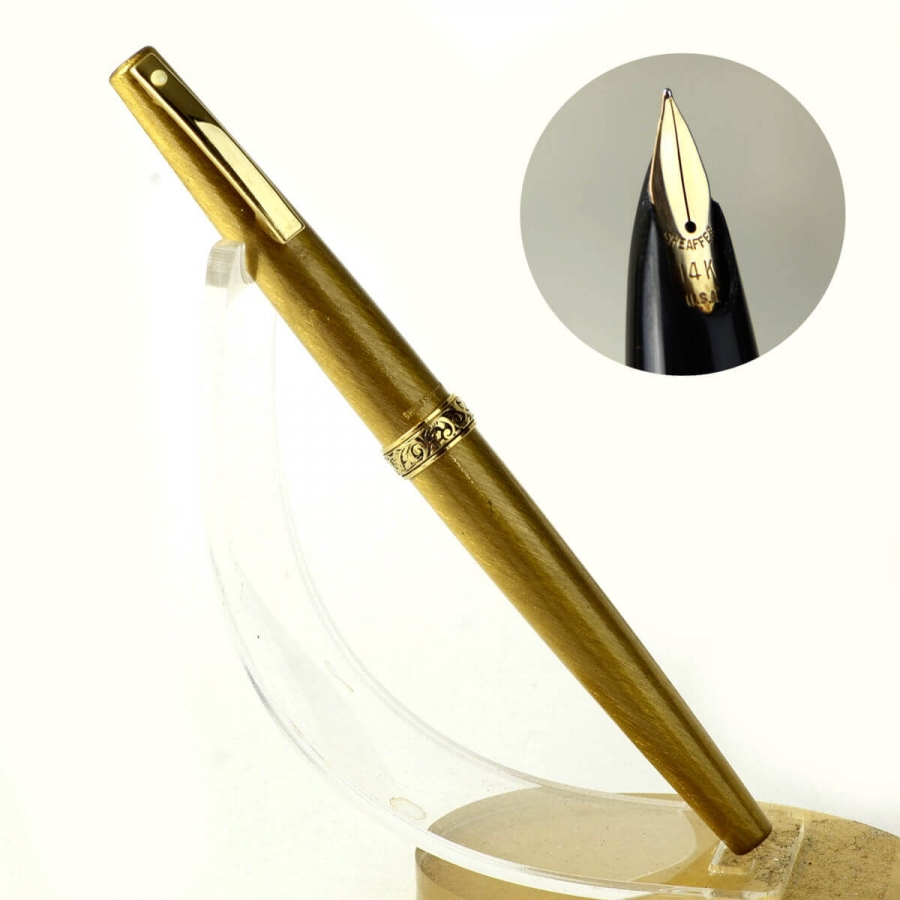 Buy lady sheaffer 630 fountain pen with 14K gold M point nib online